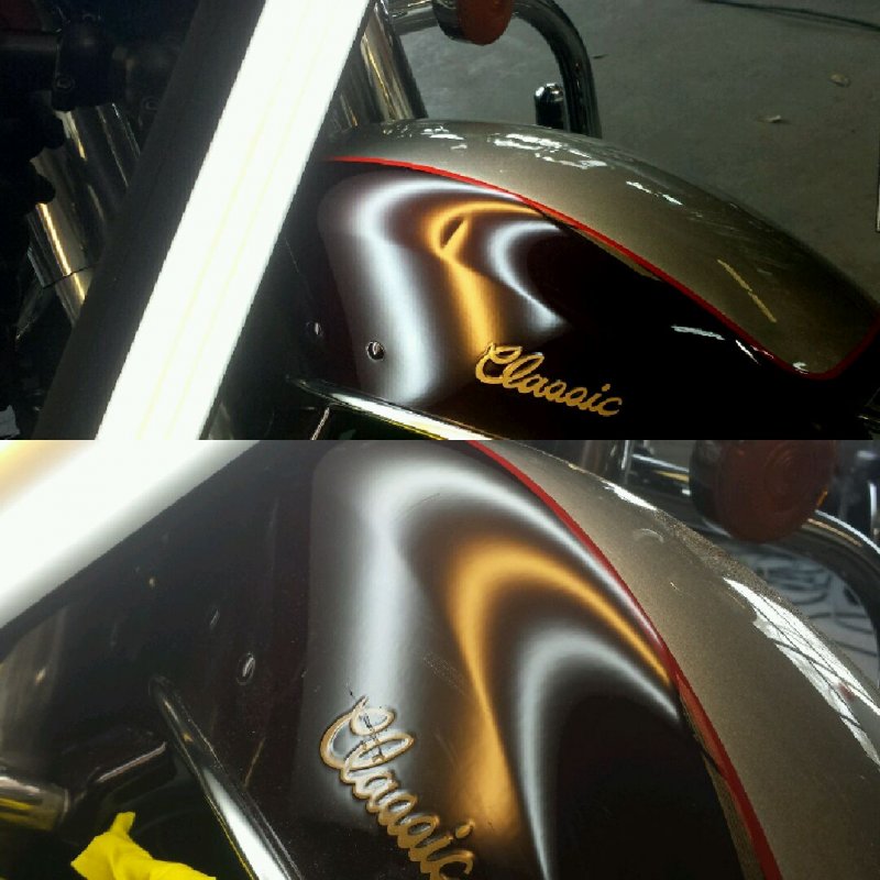 Motorcycle Dent Repair